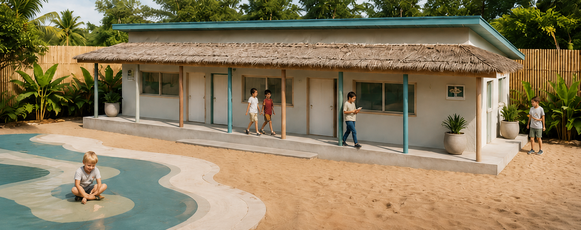 The classrooms